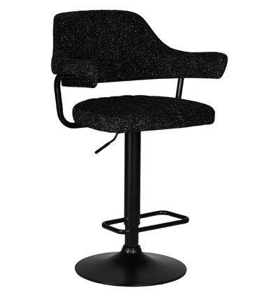 DOBRIN Charly Black LM-5019 черный твид (LEO18), черное основание