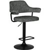 DOBRIN Charly Black LM-5019 серый твид (LEO11), черное основание фото 1