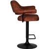 DOBRIN Charly Black LM-5019 терракотовый твид (LEO56), черное основание фото 4