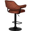 DOBRIN Charly Black LM-5019 терракотовый твид (LEO56), черное основание фото 5