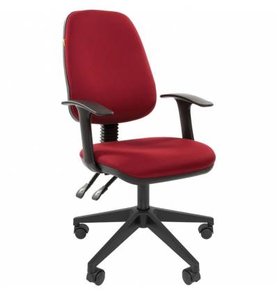 Кресло CHAIRMAN 661/15-11  для оператора, ткань, цвет бордовый