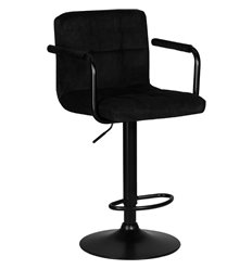 DOBRIN Kruger ARM Black LM-5011 черный вельвет (LAR-E2041-52), черное основание