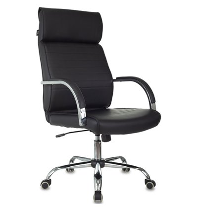 Бюрократ T-8010SL/BLACK, экокожа, цвет черный