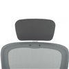 Бюрократ ASTER NH-W GREY, белый пластик, сетка/ткань, цвет серый фото 14