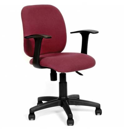 Кресло CHAIRMAN 670/С-18 для оператора, ткань, цвет бордовый