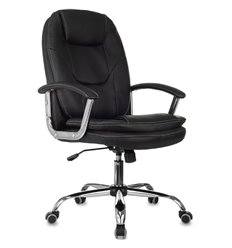 Бюрократ CH-868SL/BLACK-PU, экокожа, цвет черный