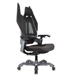 Игровое кресло KNIGHT AERO, сетка/ткань, цвет черный, фото 1