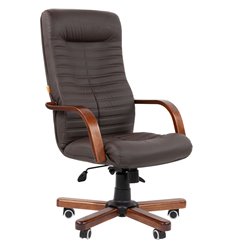 CHAIRMAN 480 WD экопремиум коричневый N, дерево фото 1