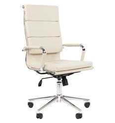CHAIRMAN 750 бежевый, экокожа фото 1