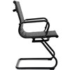 Riva Chair Hugo 6002-3SEB черное, черный металл, экокожа фото 3