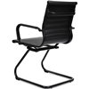 Riva Chair Hugo 6002-3SEB черное, черный металл, экокожа фото 6