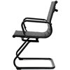 Riva Chair Hugo 6002-3SEB черное, черный металл, экокожа фото 7
