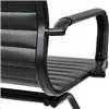 Riva Chair Hugo 6002-3SEB черное, черный металл, экокожа фото 10