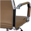 Riva Chair Art 6015H Коричневый, хром, экокожа фото 12