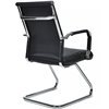 Riva Chair Art 6015G Черный, хром, экокожа фото 4