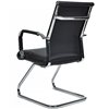 Riva Chair Art 6015G Черный, хром, экокожа фото 6