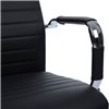 Riva Chair Art 6015G Черный, хром, экокожа фото 9