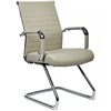 Riva Chair Art 6015G Бежевый, хром, экокожа фото 1