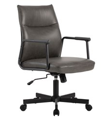 Офисное кресло Riva Chair Sten W-263 Темно-серый фото 1