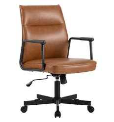 Офисное кресло Riva Chair Sten W-263 Светло-коричневый фото 1