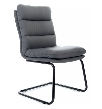 Riva Chair Pegas PS-919 Серый, Металл Черный, Экокожа