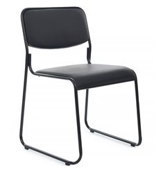 Riva Chair Nix OMKL-01B Черный/Металл Черный фото 1
