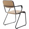 Riva Chair Nix Plus OMKL-04B Бежевый/Металл Черный фото 4