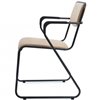 Riva Chair Nix Plus OMKL-04B Бежевый/Металл Черный фото 7