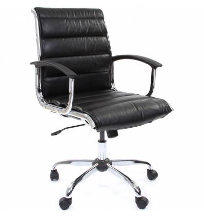 Кресло CHAIRMAN 760M/black для руководителя, экокожа, цвет черный