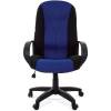 Кресло CHAIRMAN 785/TW11-blue для руководителя, ткань, цвет черный/синий фото 2