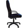 Кресло CHAIRMAN 785/TW11-blue для руководителя, ткань, цвет черный/синий фото 3