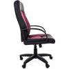 Кресло CHAIRMAN 429/BORDO для руководителя, экокожа/ткань, цвет черный/бордовый фото 3