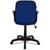 Кресло Бюрократ CH-808-LOW/BLUE для руководителя, низкая спинка, синий фото 4
