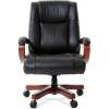 Кресло CHAIRMAN 403 для руководителя усиленное до 250 кг, кожа, цвет черный фото 2