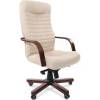 Кресло CHAIRMAN 480 WD/beige для руководителя, экокожа, цвет бежевый фото 1