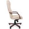 Кресло CHAIRMAN 480 WD/beige для руководителя, экокожа, цвет бежевый фото 3