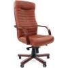 Кресло CHAIRMAN 480 WD/brown для руководителя, экокожа, цвет коричневый фото 1