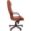 Кресло CHAIRMAN 480 WD/brown для руководителя, экокожа, цвет коричневый фото 3