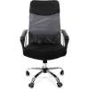 Кресло CHAIRMAN 610/GREY для руководителя, сетка/ткань, цвет серый/черный фото 2