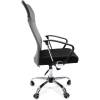 Кресло CHAIRMAN 610/GREY для руководителя, сетка/ткань, цвет серый/черный фото 3