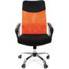 Кресло CHAIRMAN 610/ORANGE для руководителя, сетка/ткань, цвет оранжевый/черный фото 2
