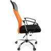 Кресло CHAIRMAN 610/ORANGE для руководителя, сетка/ткань, цвет оранжевый/черный фото 3
