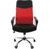 Кресло CHAIRMAN 610/RED для руководителя, сетка/ткань, цвет красный/черный фото 2