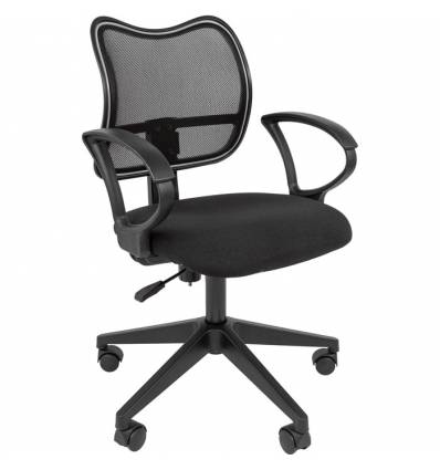 Кресло CHAIRMAN 450 LT/BLACK для оператора, сетка/ткань, цвет черный