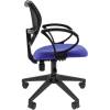 Кресло CHAIRMAN 450 LT/BLUE для оператора, сетка/ткань, цвет черный/синий фото 3