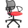 Кресло CHAIRMAN 450 LT/RED для оператора, сетка/ткань, цвет черный/красный фото 1