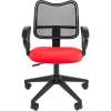 Кресло CHAIRMAN 450 LT/RED для оператора, сетка/ткань, цвет черный/красный фото 2
