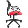 Кресло CHAIRMAN 450 LT/RED для оператора, сетка/ткань, цвет черный/красный фото 3