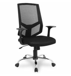 Кресло для оператора College HLC-1500/Black, сетка/ткань, цвет черный фото 1