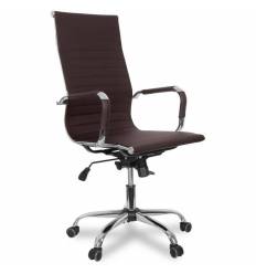 Кресло для руководителя College CLG-620 LXH-A Brown, экокожа, цвет коричневый фото 1